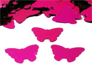 Fuchsia Butterfly Confetti