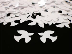 White Dove Confetti