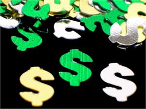 Money Symbol Dollar Sign Confetti