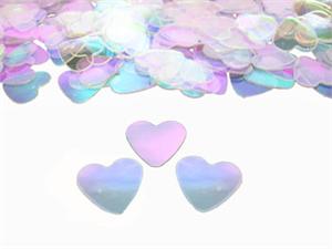 Iridescent Heart Confetti