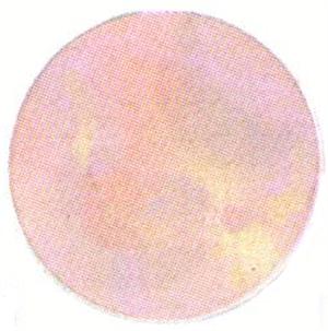 Iridescent round confetti