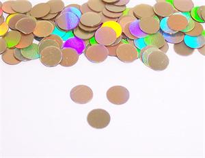 Prismatic Gold Round Confetti Prismatic Gold Round Confetti