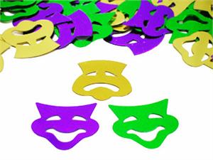Comedy Tragedy Mask Confetti