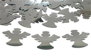 Silver Angel Confetti, Angel with Halo