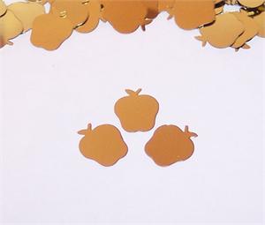 Metallic Gold Apple Shaped Confetti