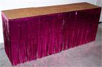 Fuchsia Metallic Skirting