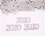 Silver 2010 Confetti