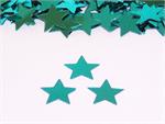 Turquoise Star Confetti, 3/8