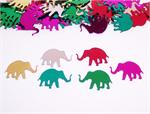 Multi Colored Metallic Elephant Confetti