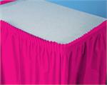 Hot Magenta, Fuchsia Tableskirt