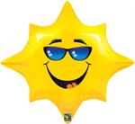 Yellow Sun Balloon