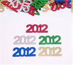 Deluxe Number 2012 Confetti