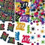 New Years Eve 2012 Confetti