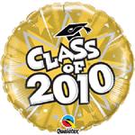 Gold Graduation Balloons, 2010