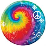 Tie Dye Cake Plates
