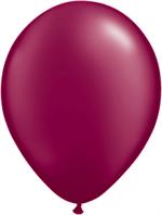 Burgundy Latex Balloons