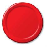 Medium Red Paper Plates