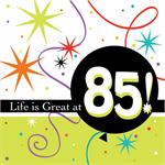 85th Birthday Napkins