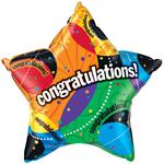 Star Shaped Graduation Balloon