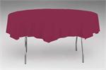 Burgundy Tablecover, Round