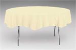 Ivory Tablecover, Round