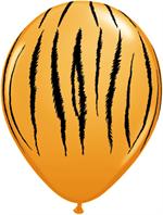 Tiger Print Latex Balloons