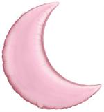 Pink Moon Shaped Balloon