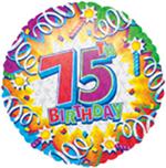 75th Birthday Balloon