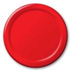 Small Red Paper Plates