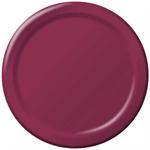 Small Burgundy Plate