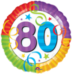 Number 80 Balloon