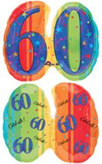 Number 60 Balloon