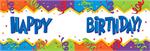 Giant Happy Birthday Party Banner