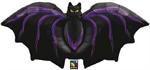 Bat Balloon, Mylar Balloon Shaped like a Bat