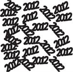 Black 2012 Confetti