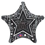 Black Class of 2011 Balloon