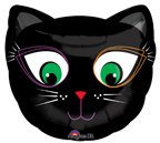 Black Kitty Cat Balloon