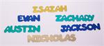 Boy Names Confetti