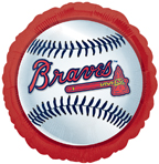 Braves Baseball Balloon