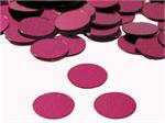 Metallic Round Burgundy Confetti Pounds or Packets