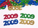 Multicolored 2009 Confetti