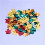 Metallic Fall Confetti Leaves