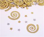 Gold and Silver Confetti, Curly Q