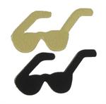 Glasses Confetti, Gold and Black Sunglases