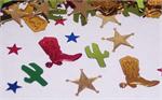 Cowboy Boot Confetti, Sheriff Confetti, Spurs Confetti