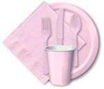 Classic Pink Paper Plates