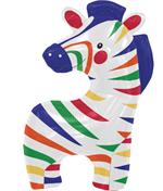 Colorful Zebra Balloon