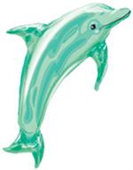Turquoise Dolphin Balloon