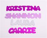 Name Confetti for Girls