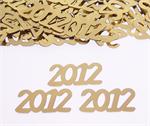 Gold 2012 Confetti